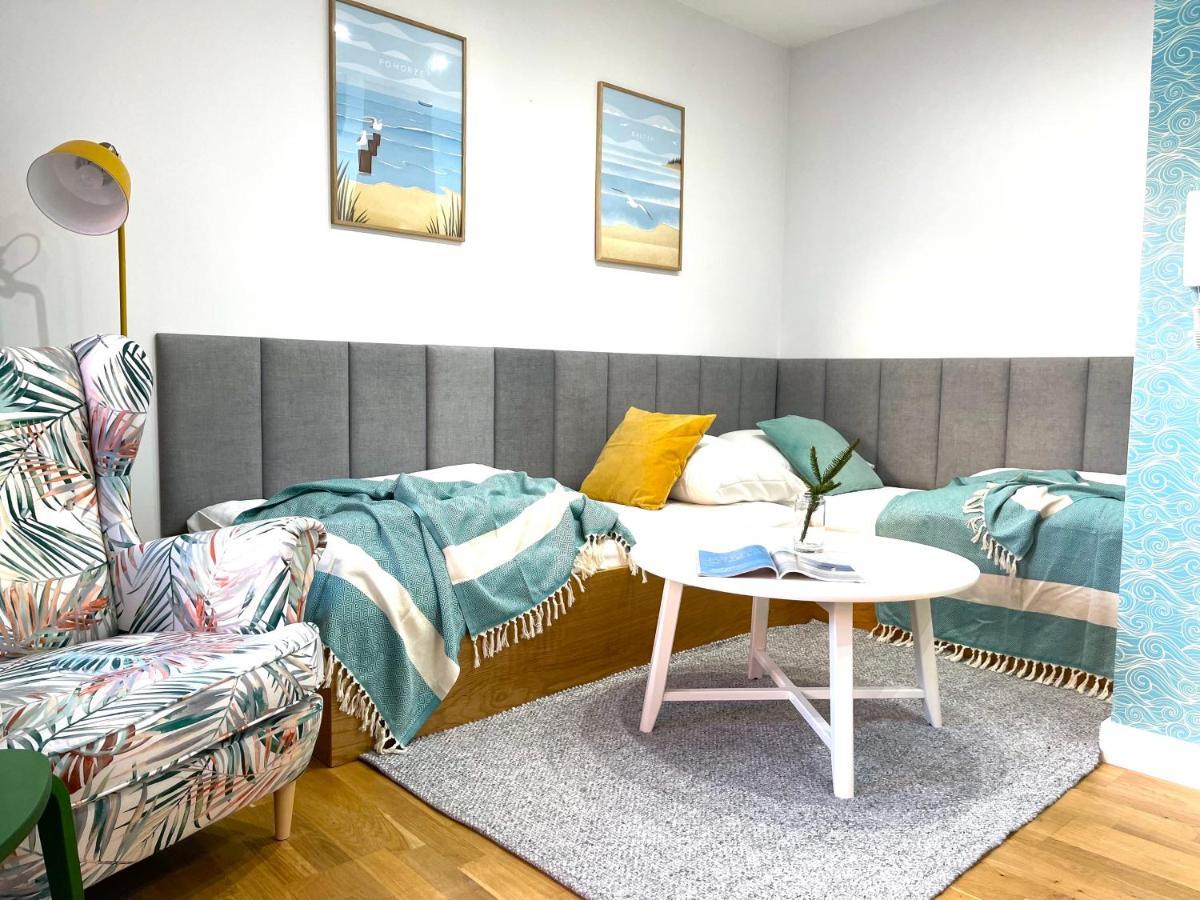 Apartament 3Fale - Bulwar Portowy, 3 Min Do Plazy I Promenady Ustka Buitenkant foto