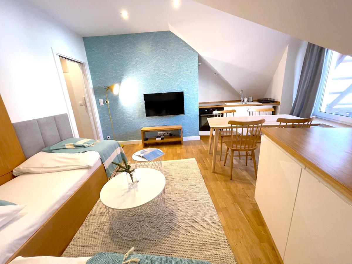 Apartament 3Fale - Bulwar Portowy, 3 Min Do Plazy I Promenady Ustka Buitenkant foto