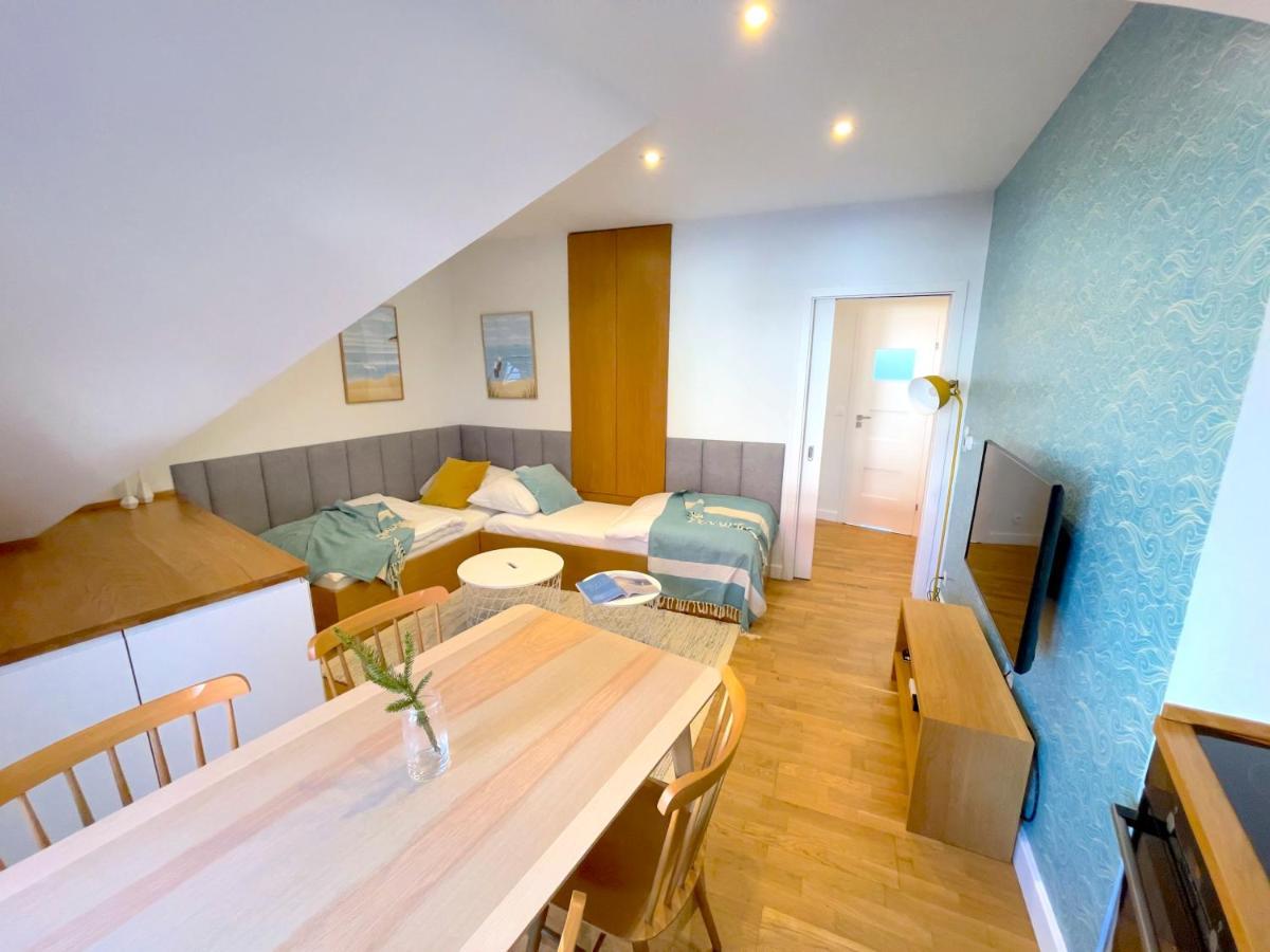 Apartament 3Fale - Bulwar Portowy, 3 Min Do Plazy I Promenady Ustka Buitenkant foto